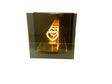DO-HOME - Decorazione Luci Led In Vetro A Batteria 2Xaa 12X6Xh.12 Cm In Scatola Regalo
