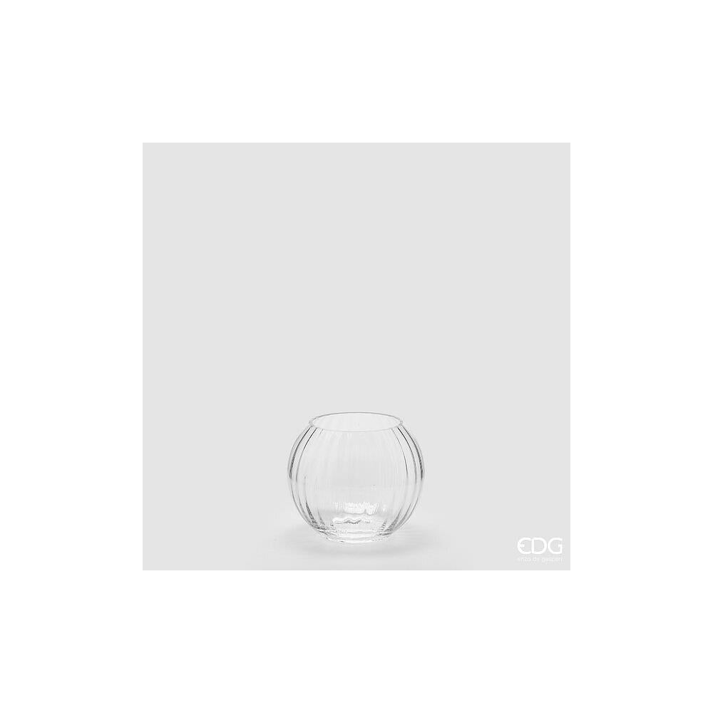 EDG - Nida Optic Sfera Vase H.12.5 D.15 Glass
