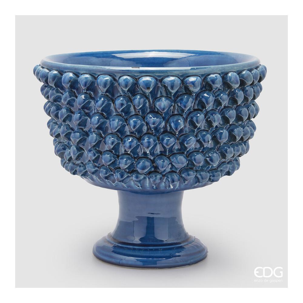 EDG - Vaso Fenice Pigna Ciotola Con Piede H.31 D.33 C4