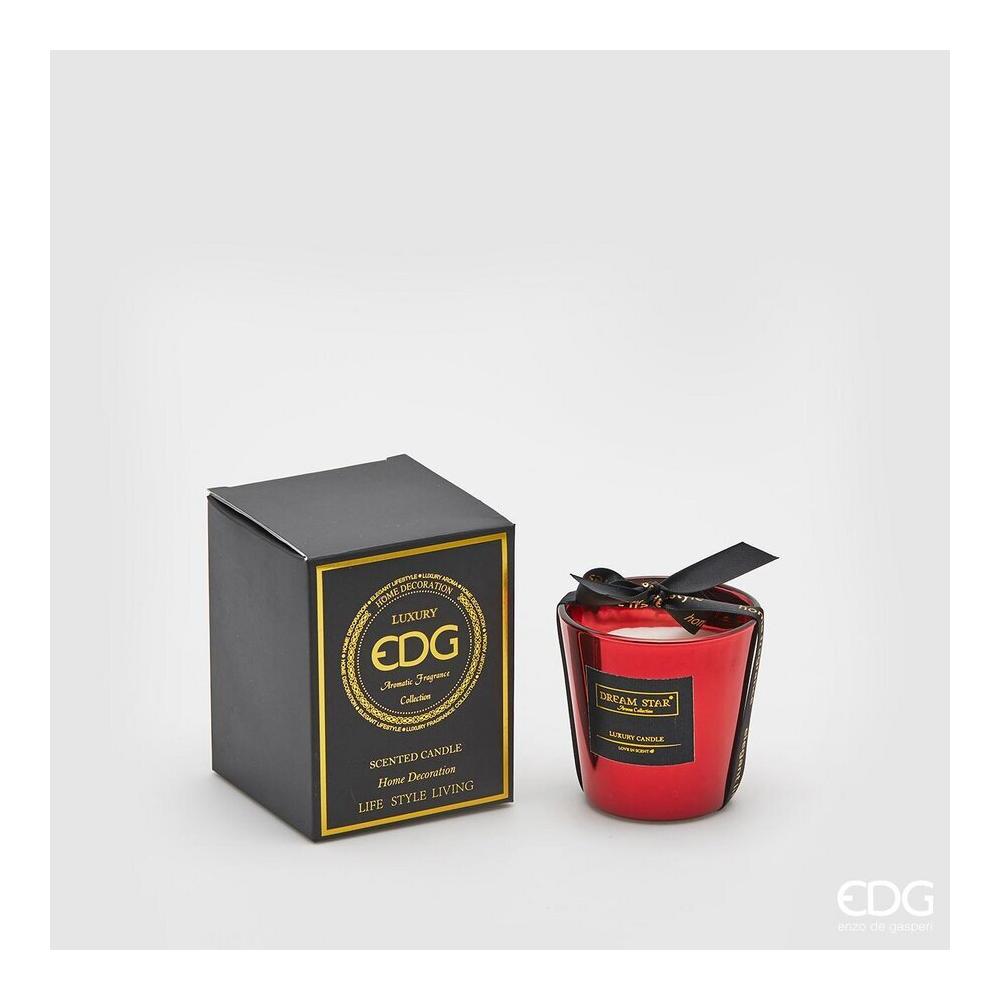 EDG - Vela Espejo de Vidrio Perfumada Black Rose &amp; Oud 7.5X7.5