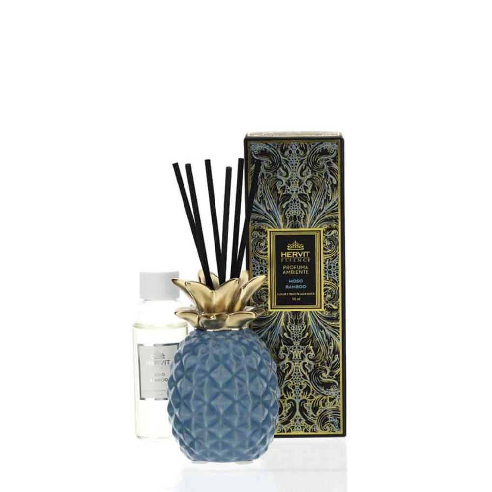 HERVIT - Pineapple Gres Room Fragrance 50Ml Blue/Gold