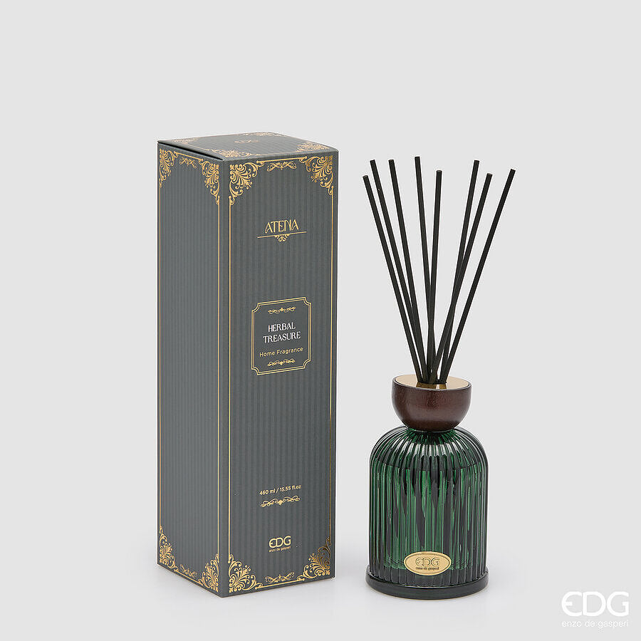 EDG - Profumatore Bottiglia Atena 460Ml H.16 D.9 Herbal Treasure