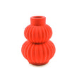 DO-HOME - Vaso In Ceramica Velluto Rosso D.15Xh.20 Cm