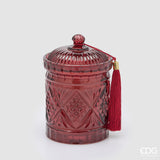 EDG - Candela Crystal Con Profumo H.18 D.12 C6 — Honeyed Apple Cider