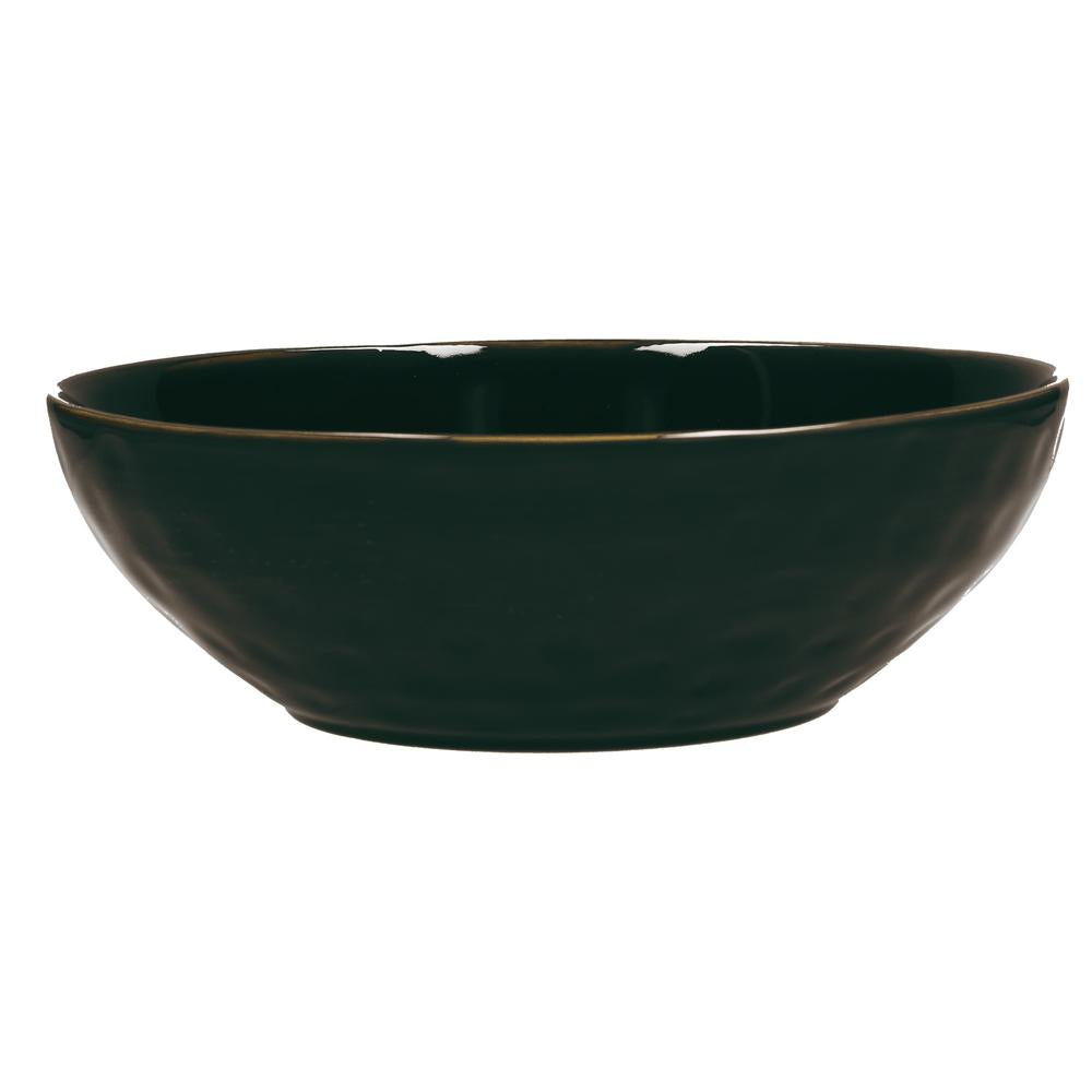 ROSES &amp; TULIPS - Concerto Salad Bowl 26 Cm Black