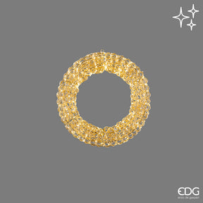 EDG - Corona Led Curly 500Microled D.50 Ip44 C6 — Gold