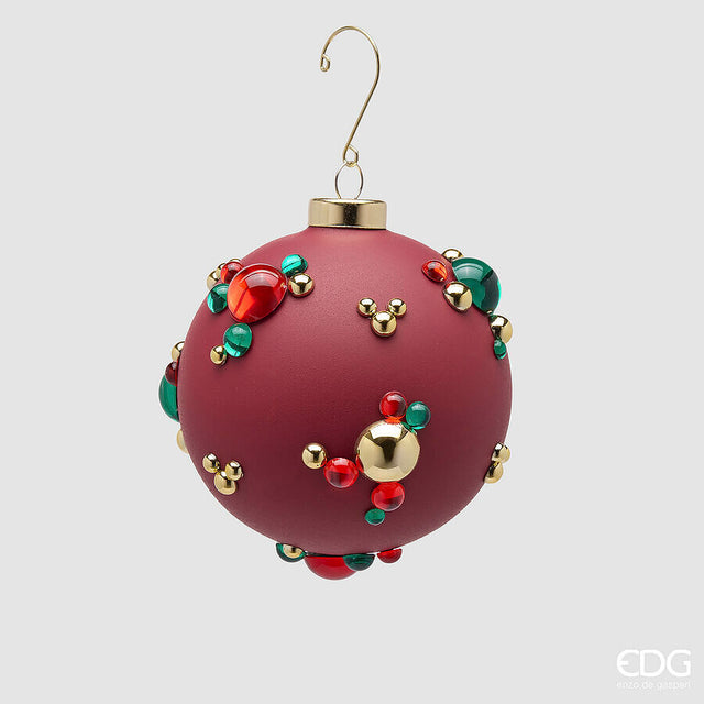 EDG - Addobbo Palla Bolle D.10 C6 — Red