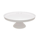 WHITE PORCELAIN - I Garbati New Bone China Stand D 26 Cm