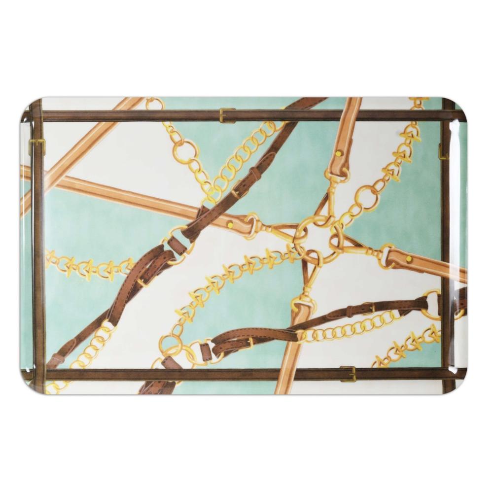 BACI MILANO - Rectangular Tray - Horses