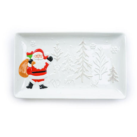DO-HOME - Vassoio Rettangolare In Ceramica 32X19Xh.3.5 Cm