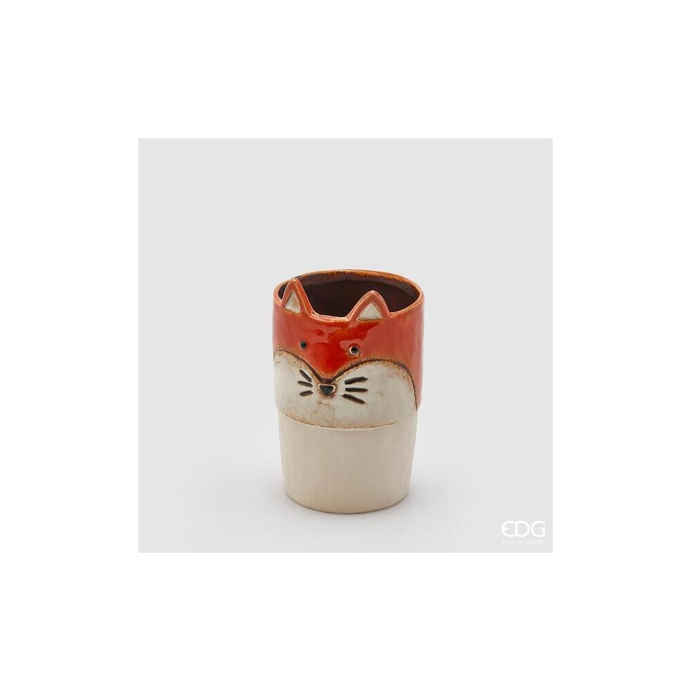 EDG - Volpe Cilind.H17 D10.5 vase