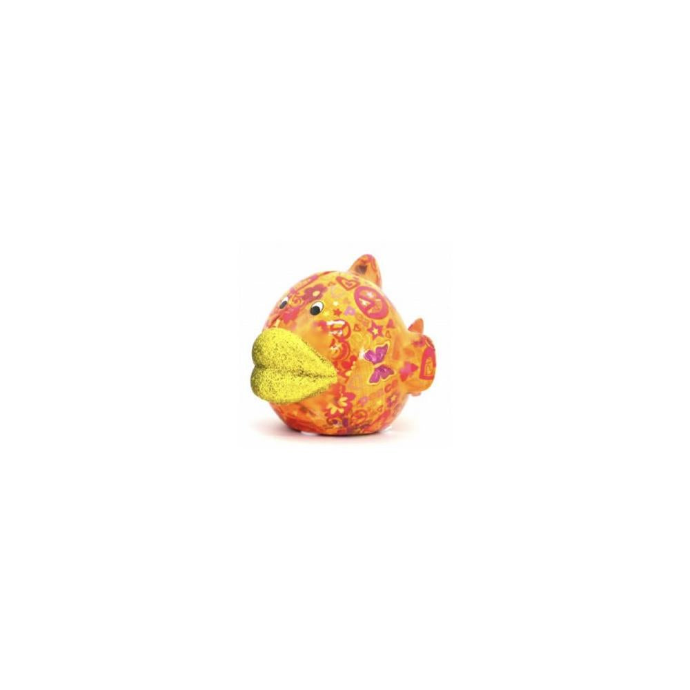 POMME PIDOU - Money Box Fish " Kelly "- M [Arancio]