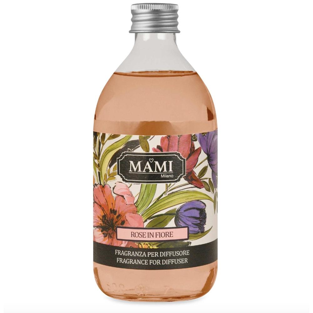 MAMI MILANO - Ricarica Diffusore Ambiente 500 Ml - Rose In Fiore