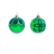 DO-HOME - Palla Di Natale In Vetro D.8 Cm [Cerchi]