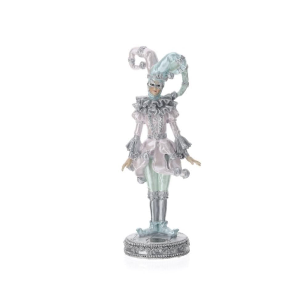 HERVIT - Giullare Venice Resina 38Cm Metallic