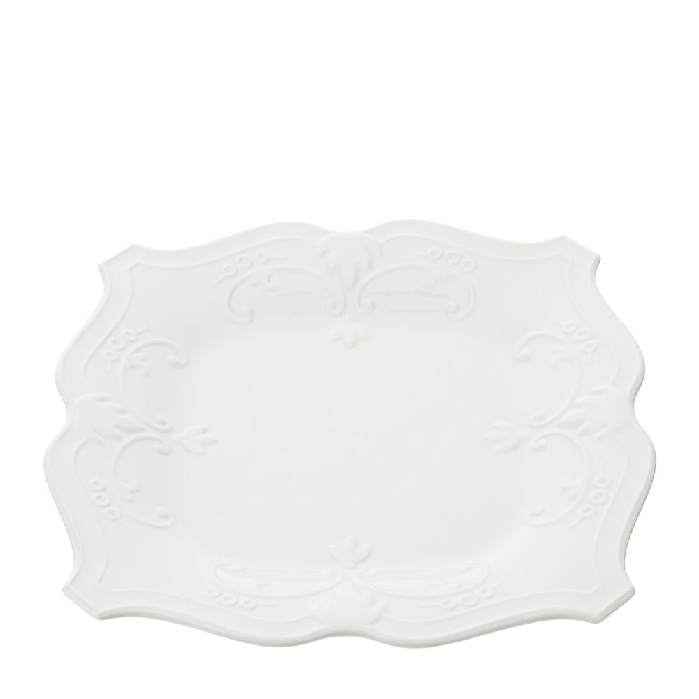 HERVIT - Doge Porcelain Plate 27X27Cm Relief