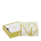 HERVIT - Box Cartoncino Tulip Giallo 10X10X3Cm