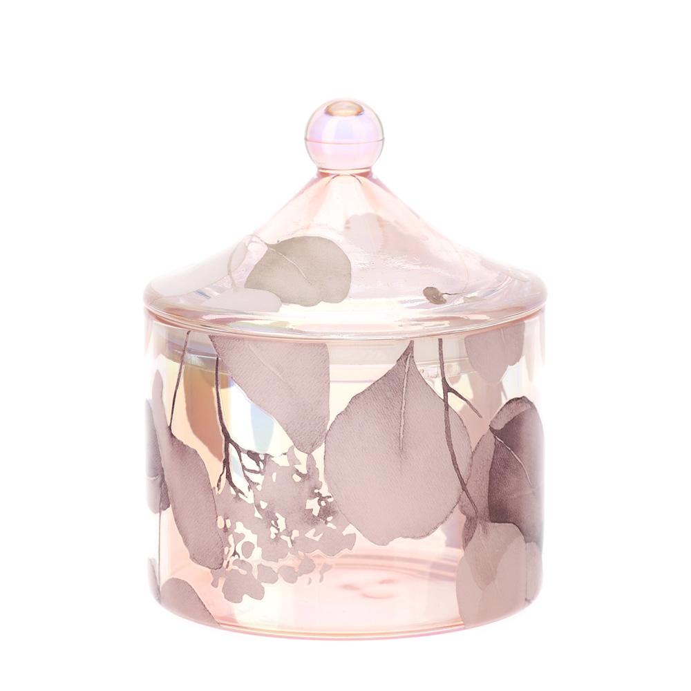 HERVIT - Botanic Pagoda Glass Container 9.5X12Cm