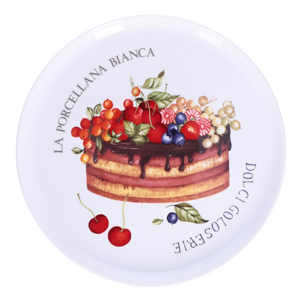 PORCELLANA BIANCA - Goloserie Piatto Torta D 31 Cm