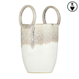 HOME RITUALS - Reagisco Cachepot Sand High Ceramic 14X14X26H