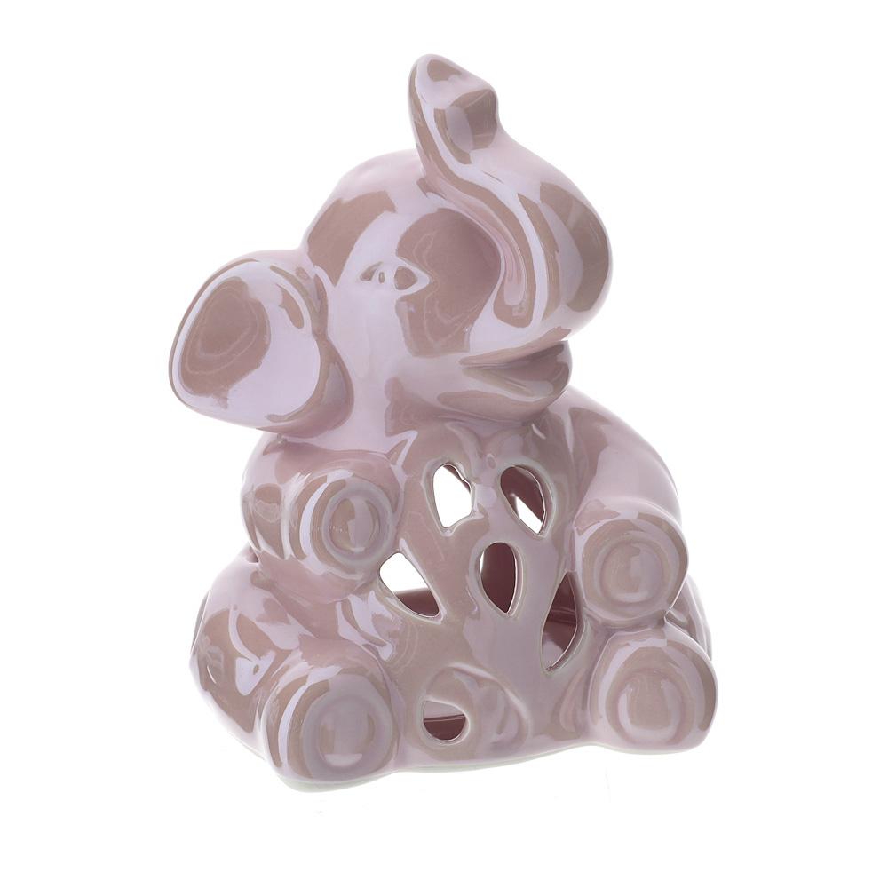 HERVIT - Porcelain Elephant Teacup Holder.Traf.14Cm