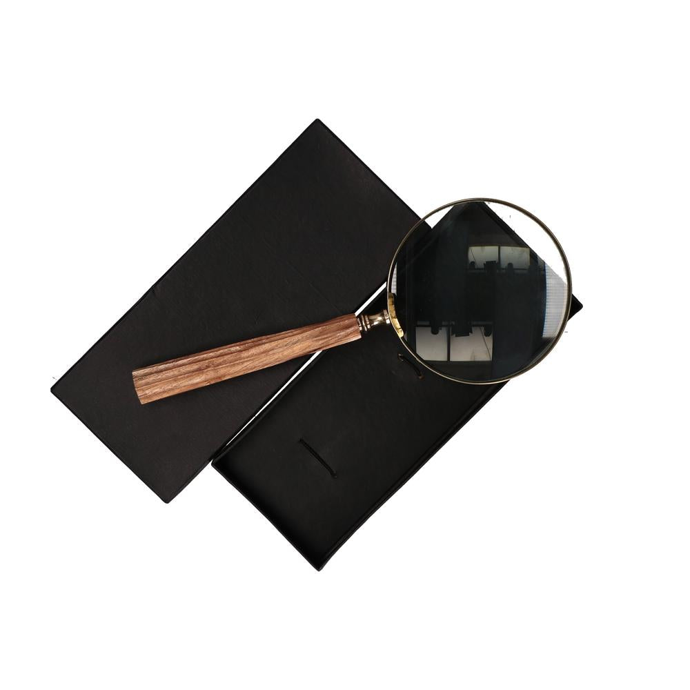 DOMESTIC RITUALS - Stravedo Wooden Magnifying Glass L