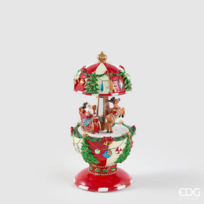 EDG - Carillon Babbo Slitta H.17 D.8.5 Carillon C6 — Green Red