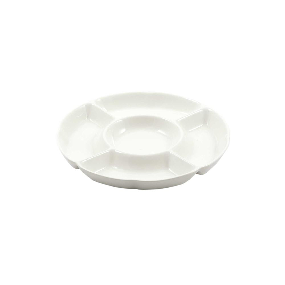 WHITE PORCELAIN - Convivio Starter Plate 5 Medium 31.5cm