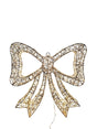 DO-HOME - Fiocco Oro In Metallo E Plastica 960 Luci Trasformatore 12V 9W 57X7.5Xh. 59.5 Cm