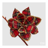 EDG - Stella Natale Tartan Con Clip D20