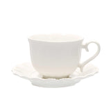 PORCELANA BLANCA - Taza De Té Con Platillo Ducale 6 Pzs 220 Cc