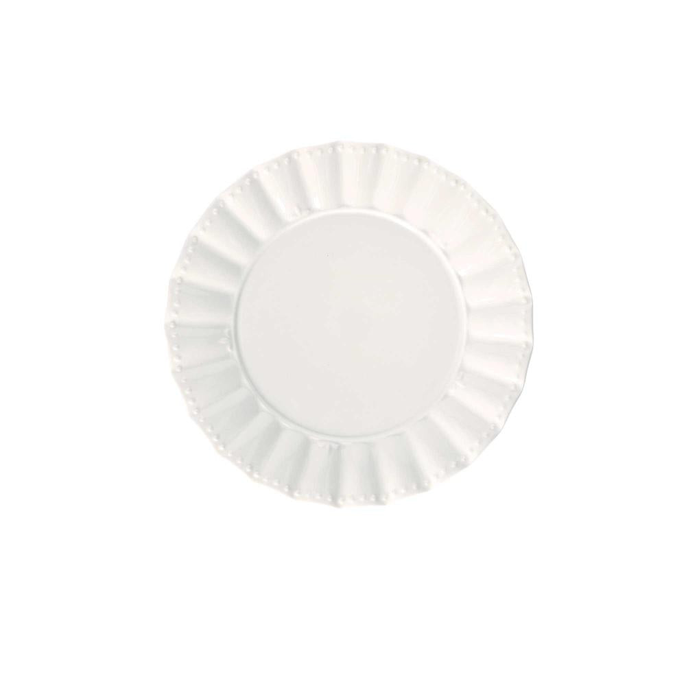 WHITE PORCELAIN - Ducale Fruit Plate 6 Pcs 20 Cm