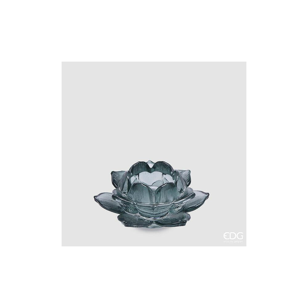 EDG - Lotus H4 D10 Glass Candle Holder