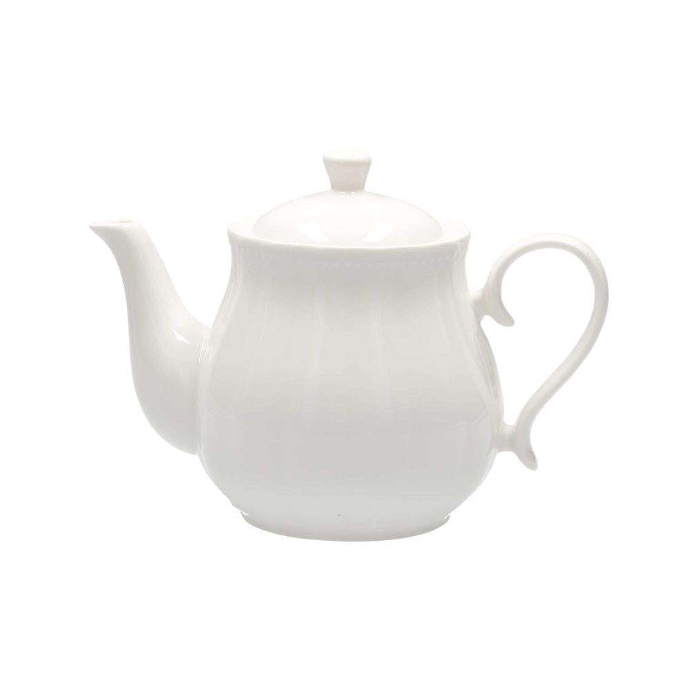 WHITE PORCELAIN - Ducale Teapot With 800 Cc Filter