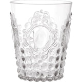 BACI MILANO - Vaso de Agua Transparente x 6 Piezas