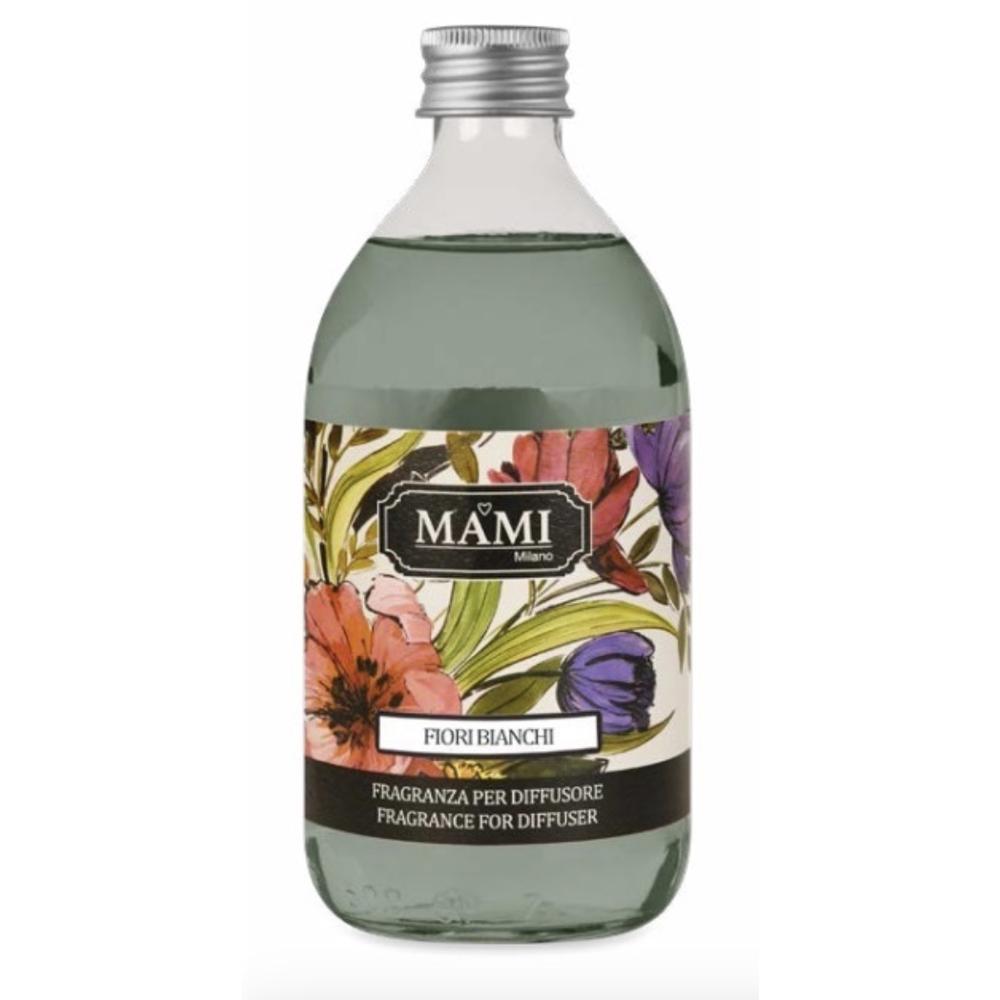 MAMI MILANO - Ricarica Diffusore Ambiente 500 Ml - Fiori Bianchi