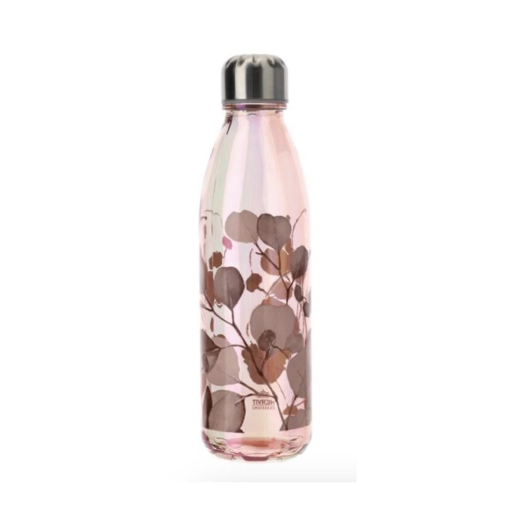 HERVIT - Bonanic Pink Glass Bottle 650 Ml