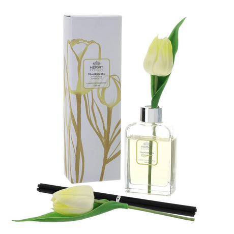 HERVIT - Perfume Ambiente Tulipán Amarillo Vaso 100Ml