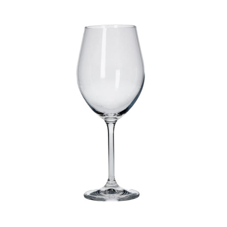 WHITE PORCELAIN - Novello Rosso 425Ml Pack of 6 Glasses