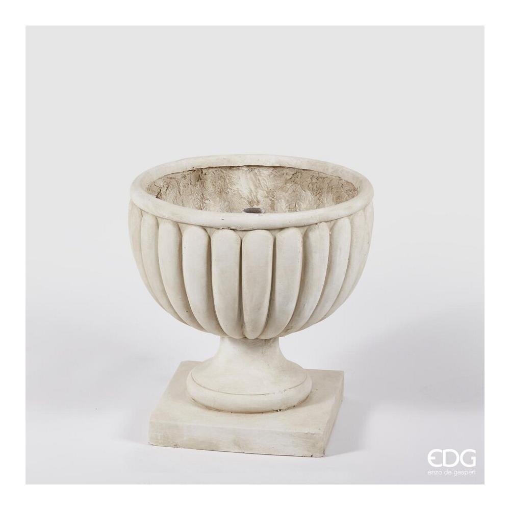 EDG - Ivory Resin Stone Tree Cup Base H46 D45