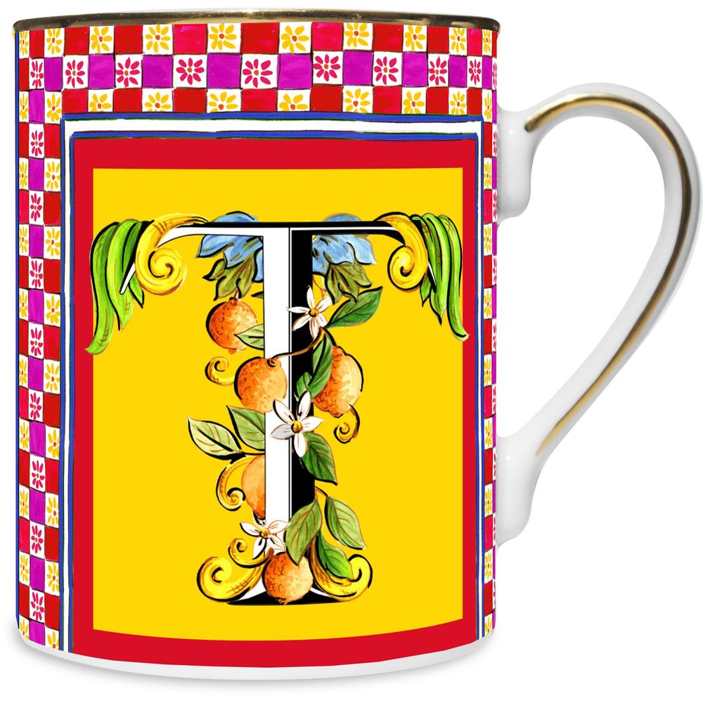 BACI MILANO - Ortigia Mug Letter T