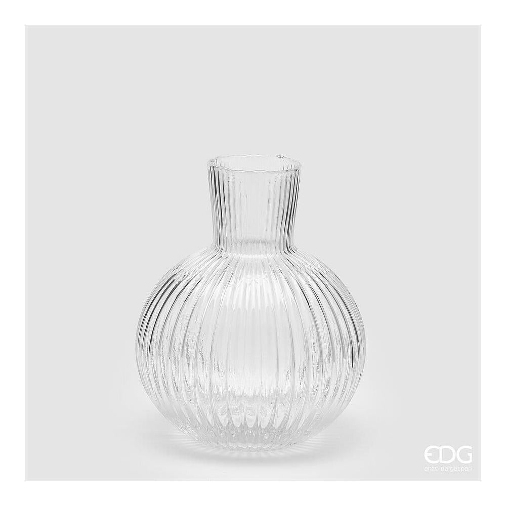 EDG - Clear Glass Ampoule Vase 29X35 H