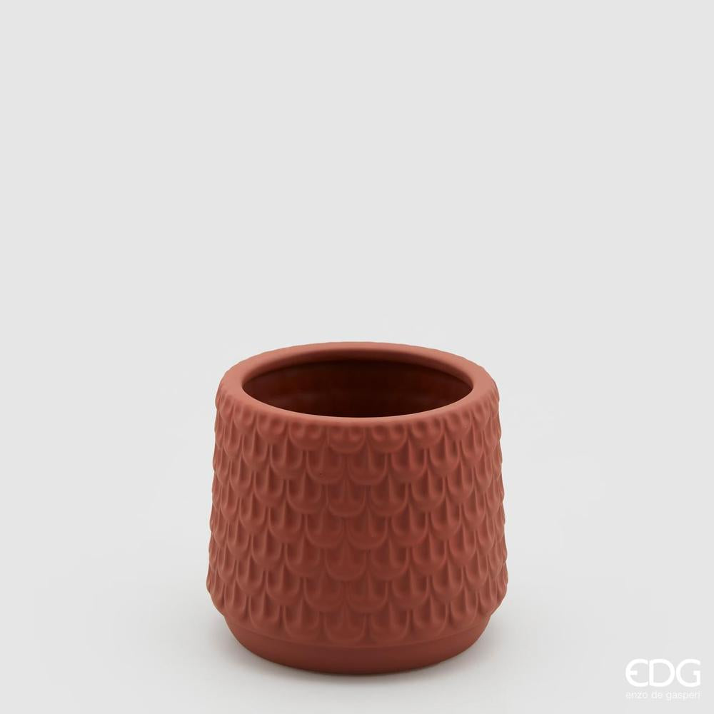 EDG - Vaso Squame H14 D15 In Ceramica