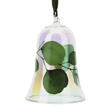HERVIT - Green Botanic Glass Bell Dia.8Xh12Cm