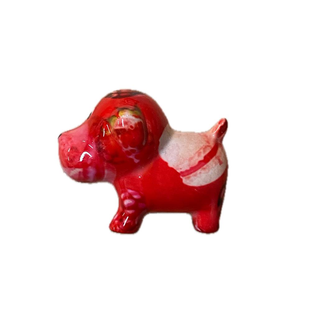 POMME PIDOU - Magnet Dog "Bruno" - Xs - [Rosso]