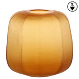 HOME RITUALS - Nebula Amber Vase In Satin Glass 33X29X32H