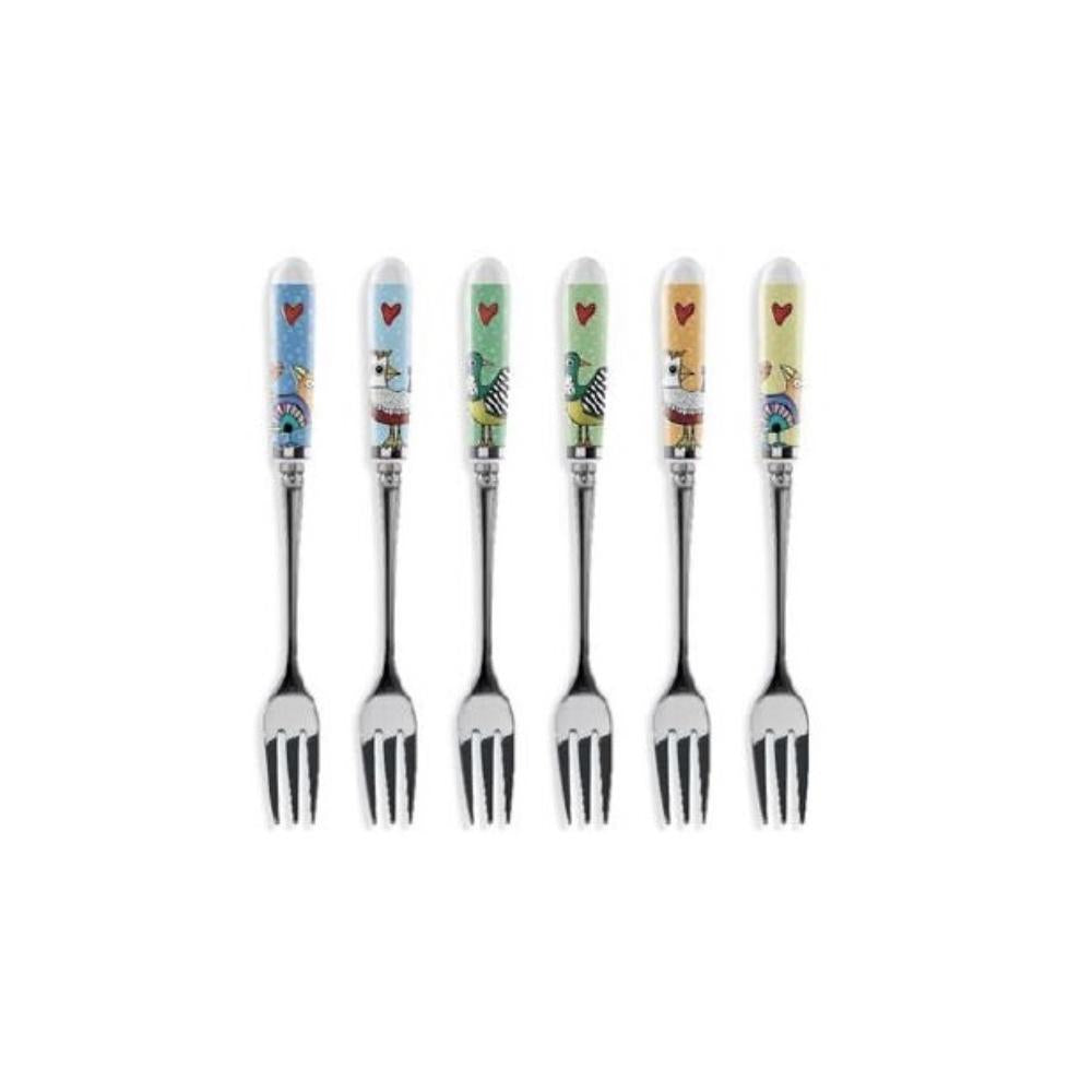 EGAN - Set of 6 Cocoricò forks