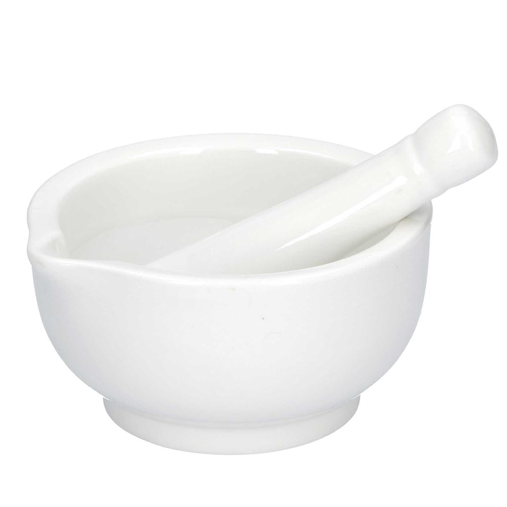 PORCELLANA BIANCA - Preparazione Mortar & Pestle 4.5" Gb