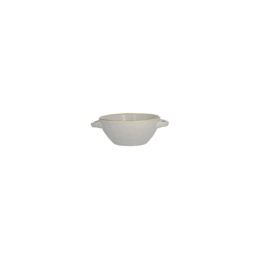 ROSES &amp; TULIPS - Concerto Pearl Gray Soup Bowl 600 Cc