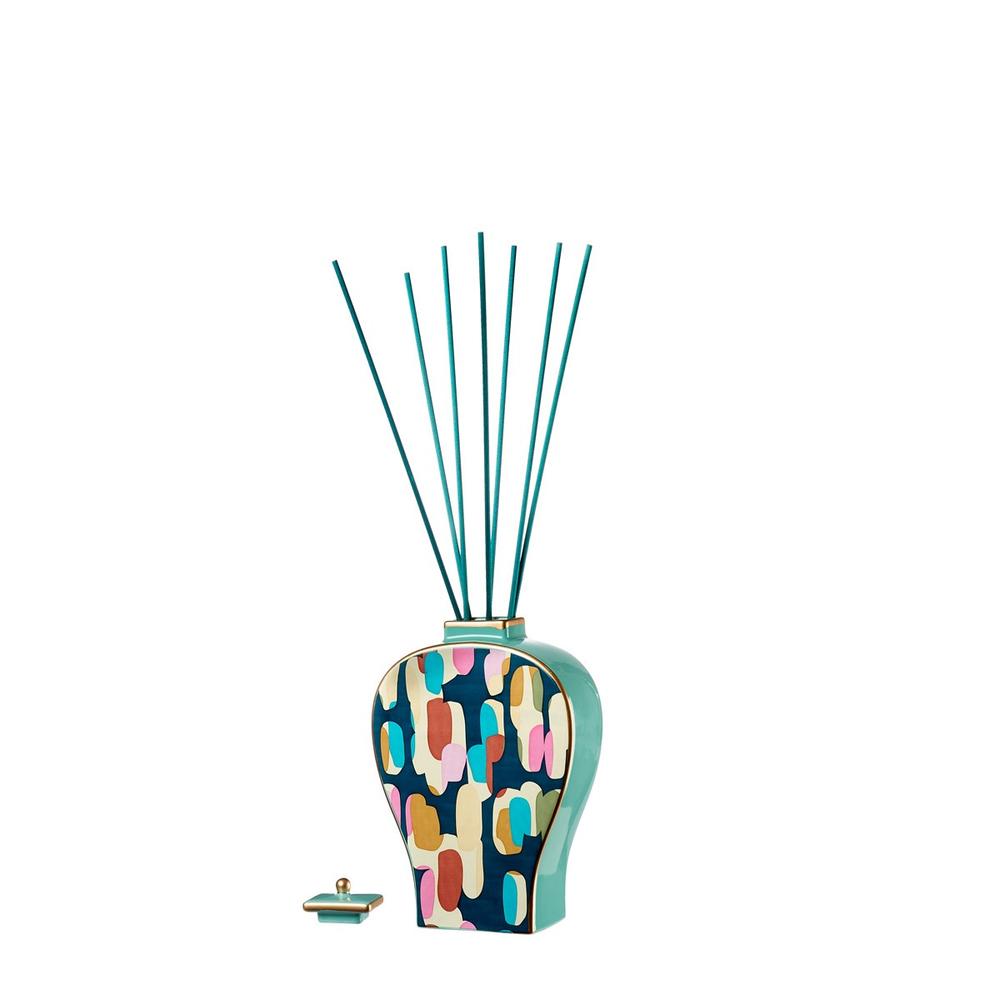 L'OCA NERA - Tahiti - Essence Diffuser 0.70 liters with green sticks 40 cm and shopper